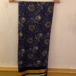 J.Crew silk blend scarf
